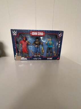 Mattel WWE Elite Collection John Cena 3-Figure Pack
